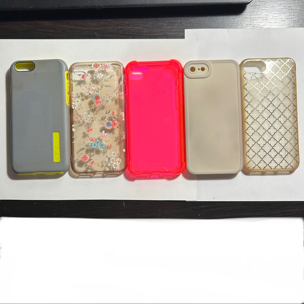 Set Of 5 Apple Iphone Se  Iphone 7 Cases 61&acirc;